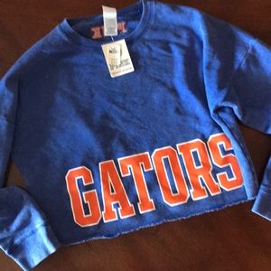 PINK Florida Gators cropped sweatshirt
